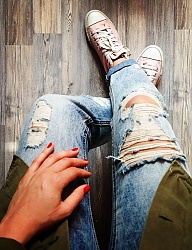 Moda Spodnie Jeansy - 2679866