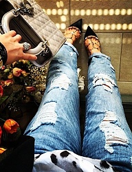 Moda Spodnie Jeansy - 2690692