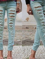 Moda Spodnie Jeansy - 2618804