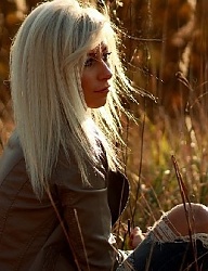 Fryzury Średnie Na co dzień Proste Rozpuszczone Blond - 1784063