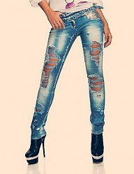 Moda Spodnie Jeansy - 2650314