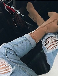 Moda Spodnie Jeansy - 3217653