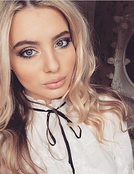 Fryzury Średnie Na co dzień Kręcone Rozpuszczone Blond - 3056854
