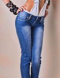 Moda Spodnie Jeansy - 1664154