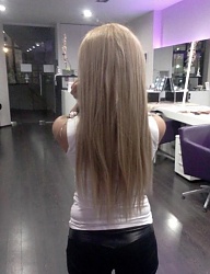 Fryzury Długie Na co dzień Proste Rozpuszczone Blond - 2438350