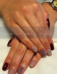 Paznokcie Naturalne Stempelki Kwadratowe - 3066398