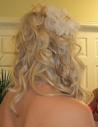 Fryzury Długie Ślubne Kręcone Rozpuszczone Blond - 1188328
