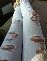 Moda Spodnie Jeansy - 1313838