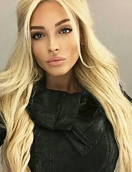 Fryzury Długie Na co dzień Kręcone Rozpuszczone Blond - 3009044