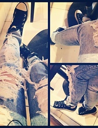 Moda Spodnie Jeansy - 2496355
