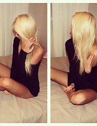 Fryzury Długie Na co dzień Proste Rozpuszczone Blond - 2207815