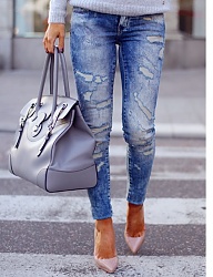 Moda Spodnie Jeansy - 2814609