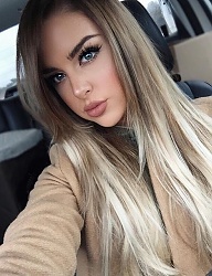 Fryzury Długie Na co dzień Proste Rozpuszczone Blond - 3117817