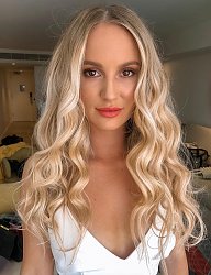 Fryzury Długie Na co dzień Kręcone Rozpuszczone Blond - 3273886