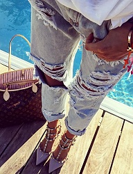 Moda Spodnie Jeansy - 3038536