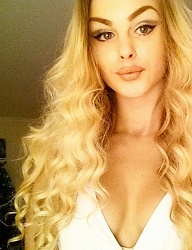 Fryzury Długie Na co dzień Kręcone Rozpuszczone Blond - 3041289
