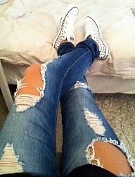 Moda Spodnie Jeansy - 1764070