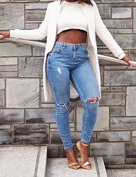 Moda Spodnie Jeansy - 2727332