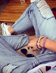 Moda Spodnie Jeansy - 2724060