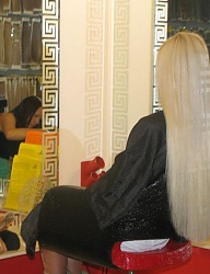 Fryzury Długie Na co dzień Proste Rozpuszczone Blond - 2018867