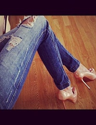 Moda Spodnie Jeansy - 1385650