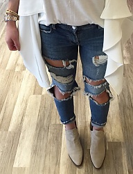 Moda Spodnie Jeansy - 2930703