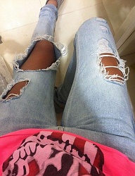Moda Spodnie Jeansy - 1494216