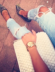 Moda Spodnie Jeansy - 2442752