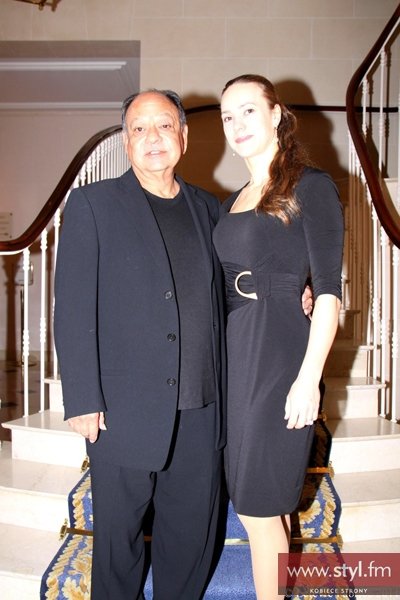 Cheech Marin z żoną Natasha Marin  