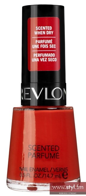 Revlon Scented Nail Enamel Pretty in Papaya