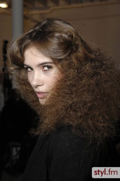 Modelka pokazu Rachel Comey