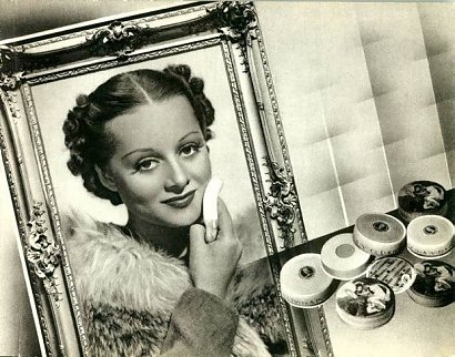 Zofia Batycka w 1930 roku w reklamie Miraculum.