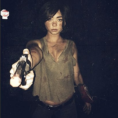 Sarah Hyland podczas apokalipsy zombie