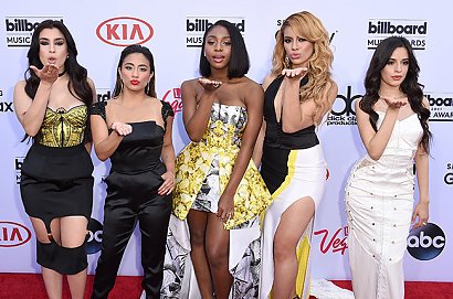  Lauren Jauregui, Ally Brooke, Normani Hamilton, Dinah-Jane Hansen i Camila Cabello z zespołu Fifth Harmony 