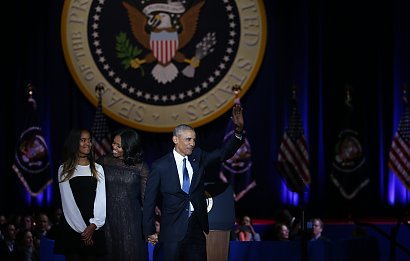 Malia Obama, Michelle Obama, Barack Obama