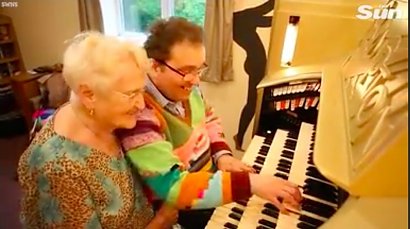 Połączyła ich miłość do muzyki organowej