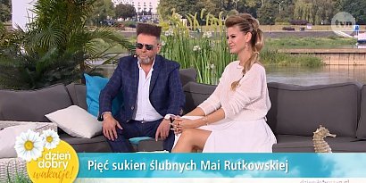 Rutkowscy w DD TVN opowiedzieli o swoim ślubie! A jak wyglądało pięć sukien ślubnych panny młodej?