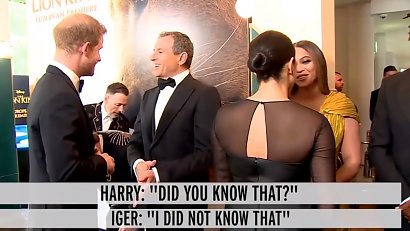 Harry: Wiedziałeś o tym?
Bob Iger: Nie wiedziałem.