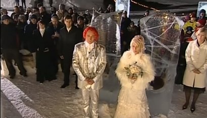 Para wzięła ślub w 2002 roku - wszystko odbyło się w obecności kamer.