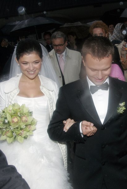Kasia Cichopek i Marcin Hakiel na swoim ślubie