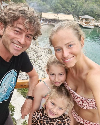 Agata Rubik i Piotr Rubik na Instagramie z dwiema córkami