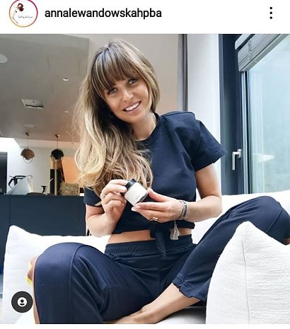 Anna Lewandowska chętnie dzieli się na Instagramie..