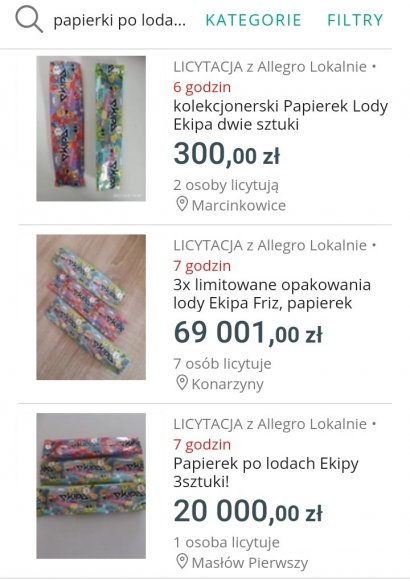Ty kolejny przykład dowodzący ich popularności. Udało Cię spróbować lodów Ekipy?