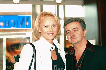 2001 rok z Krzysztofem Zuberem (mąż Anny Samusionek w latach 2002 - 2005)