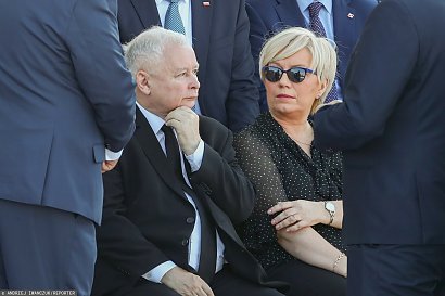 Kaczyński mówił, że często chodzi na obiady do Julii Przyłębskiej.