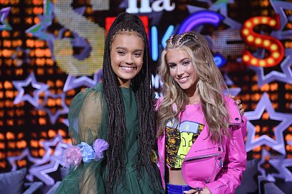 Wokalistka zrobiła sobie zdjęcie ze zwyciężczynią i najnowszą reprezentantką Eurowizji Junior 2021 0 Sarą Egwu-James.