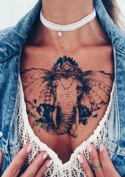 Tatuaże z motywem słonia! Co oznaczają?