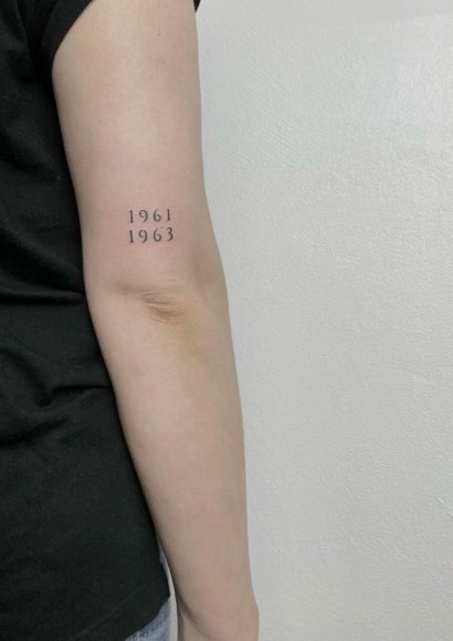 Każdy ma swoje ważne daty - niektórzy noszą je na swoim ciele - koniecznie zobacz te tatuaże!