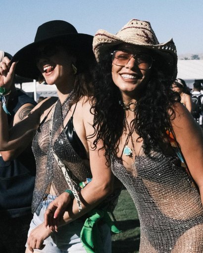 Na Coachelli Vanessa Hudgens pojawiła się w kilku różnych kreacjach.