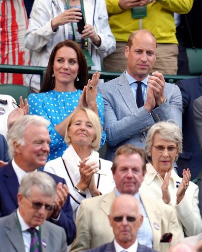 Zobacz, jak prezentowała się księżna Kate na Wimbledonie!